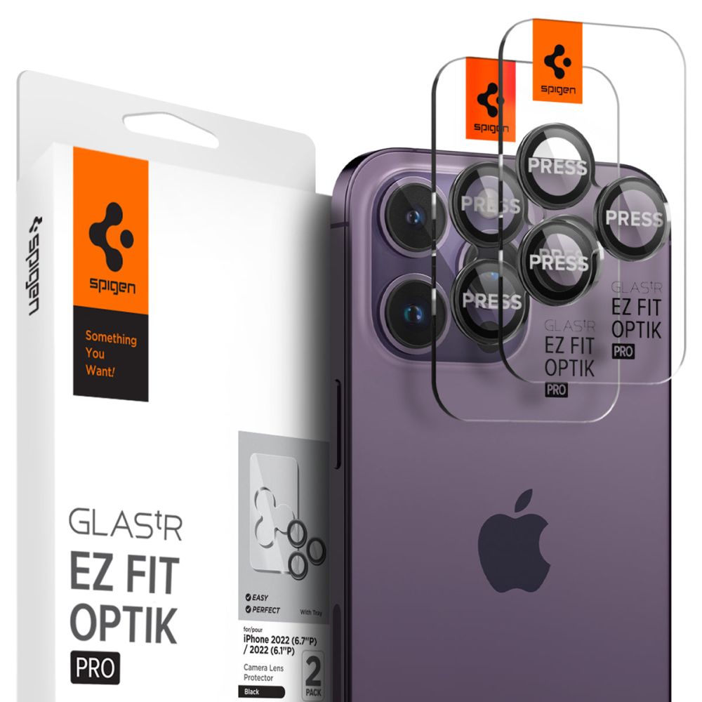 Spigen osona aparatu czarna Apple iPhone 14 Pro Max