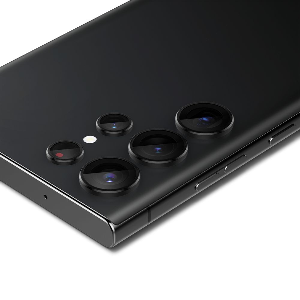 Spigen osona aparatu Optik Pro Camera Protector 2-pack czarny Samsung Galaxy S23 Ultra / 5