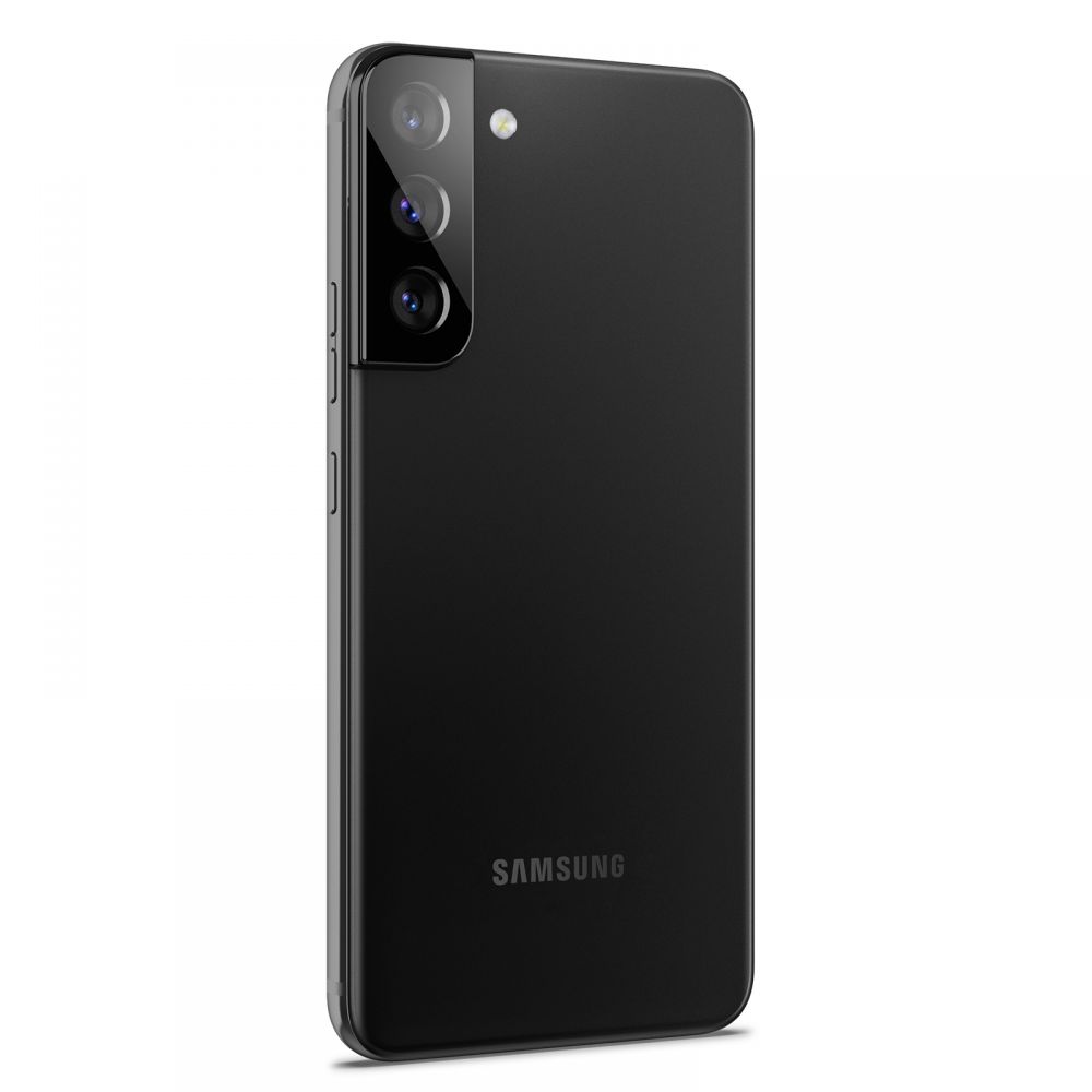 Spigen osona aparatu Optik.TR 2-pack czarna Samsung Galaxy S22