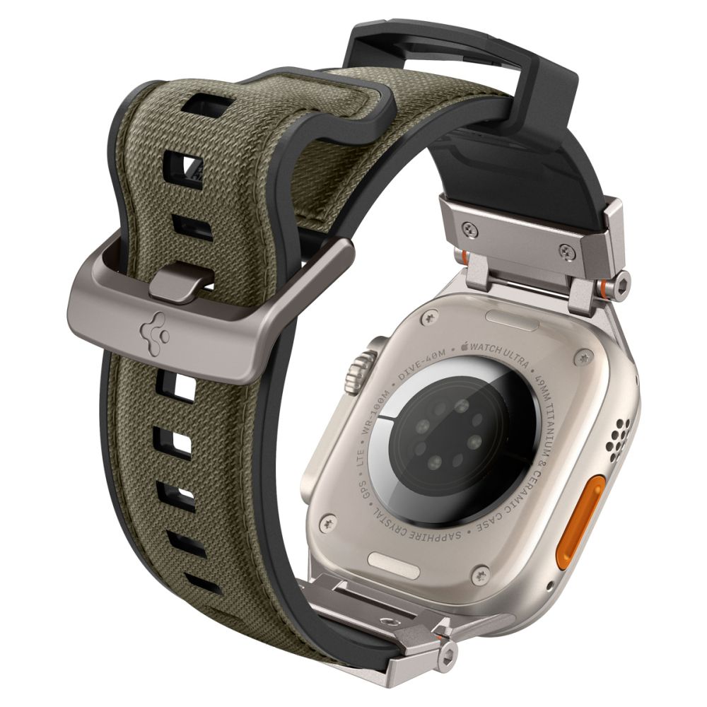 Spigen Pasek DuraPro Armor do Apple Watch 6 / 7 / 8 / 9 / 10 / SE / Ultra 1 / 2 (44 / 45 / 46 / 49mm) Wojskowa Ziele� / 6