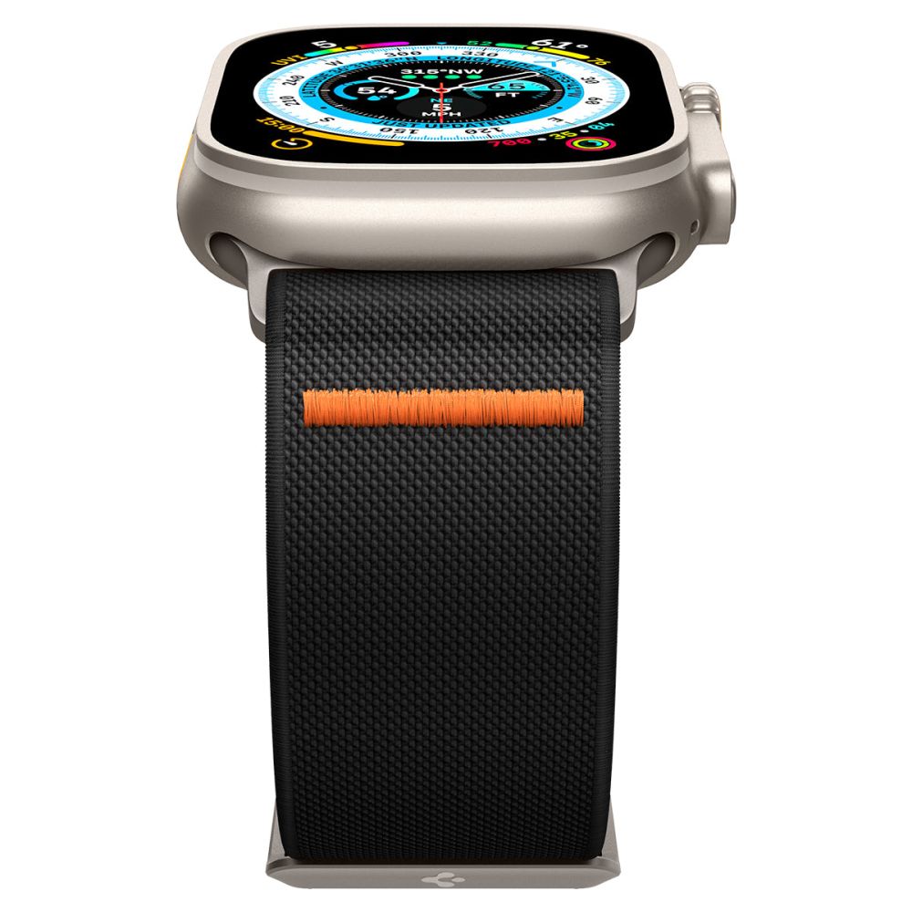 Spigen pasek Fit Lite Ultra do Apple Watch 4 / 5 / 6 / 7 / 8 / SE / Ultra (42 / 44 / 45 / 49 Mm) czarny / 8