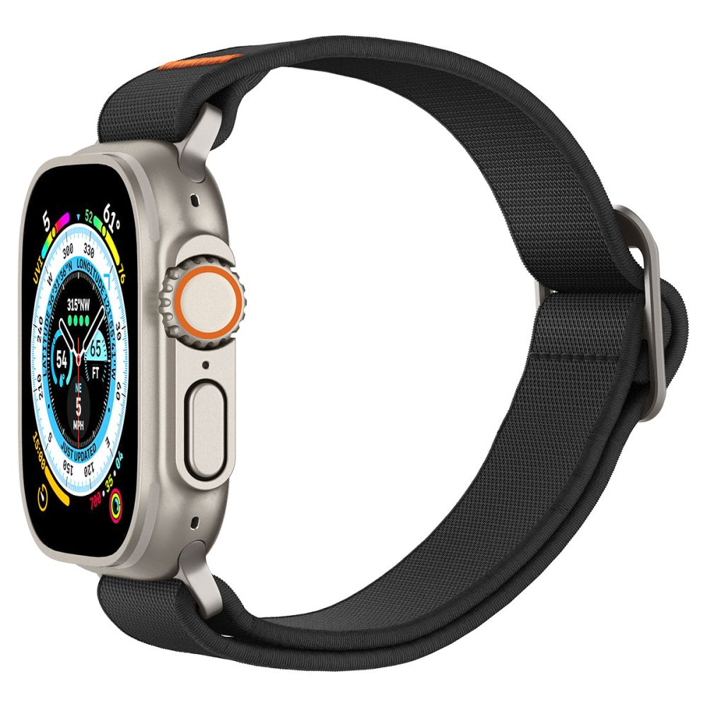 Spigen pasek Fit Lite Ultra do Apple Watch 4 / 5 / 6 / 7 / 8 / SE / Ultra (42 / 44 / 45 / 49 Mm) czarny / 9
