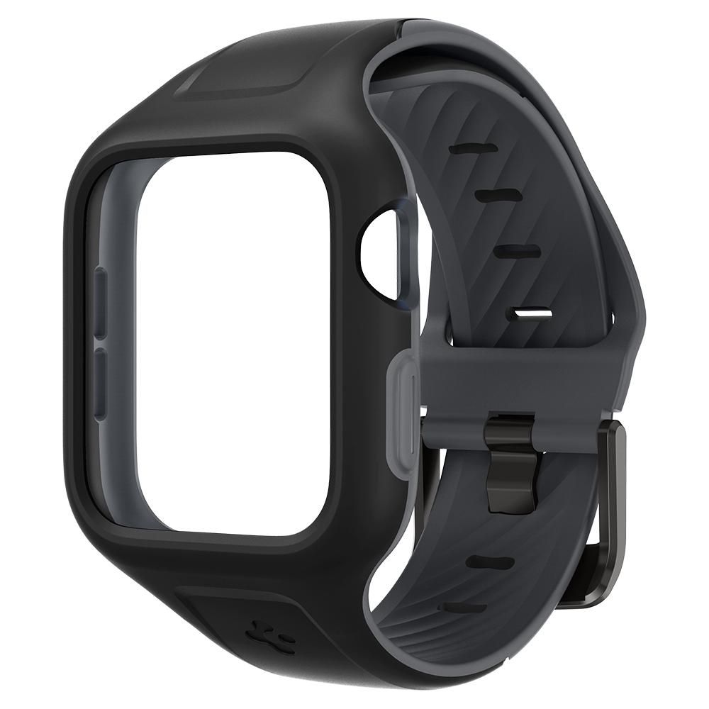 Spigen pasek Liquid Air Pro do Apple Watch 4 / 5 / 6 / SE 44 mm czarny