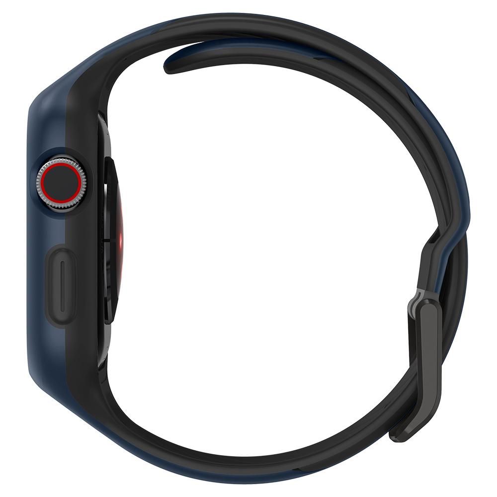 Spigen pasek Liquid Air Pro do Apple Watch 4 / 5 / 6 / SE 44 mm niebieski / 3