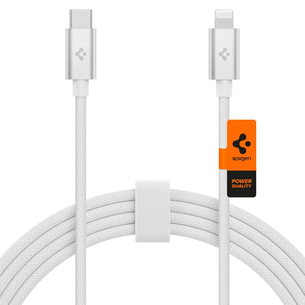 Spigen PB2200 Arcwire Lightning Cable 200cm bia�y