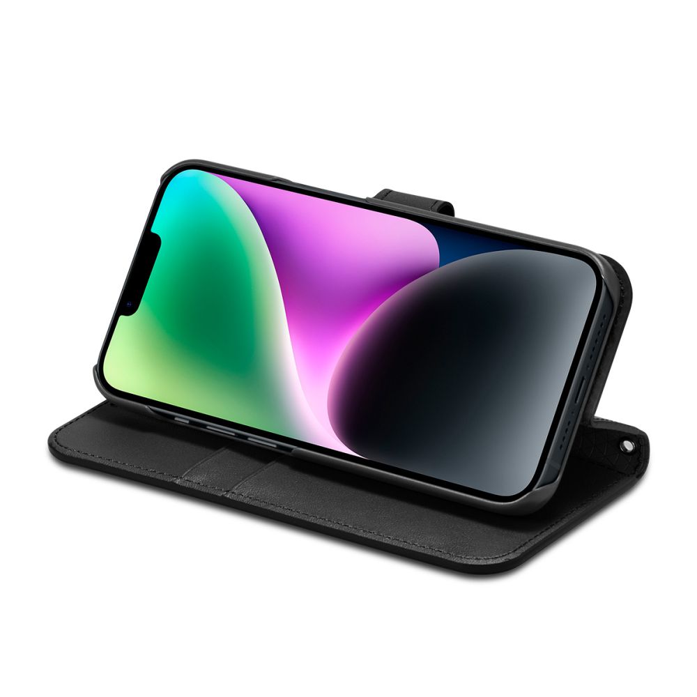 Spigen Pokrowiec Wallet S black Apple iPhone 14 / 9