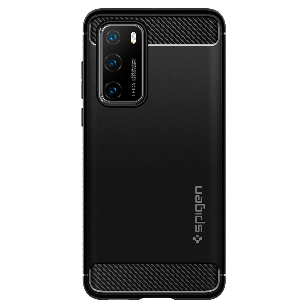 Spigen Rugged Armor Czarne Huawei P40 / 2 Spigen Rugged Armor Czarne Huawei P40 / 2