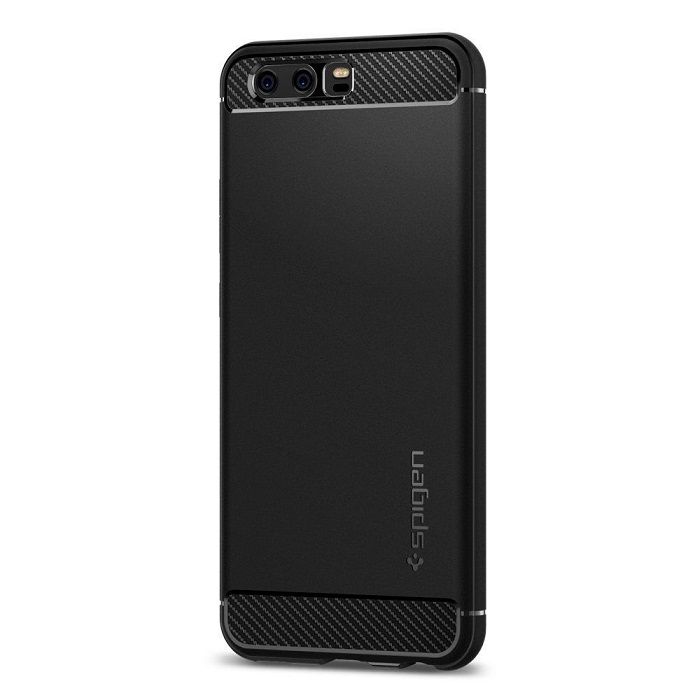 Spigen Rugged Armor czarne Huawei P10 / 2