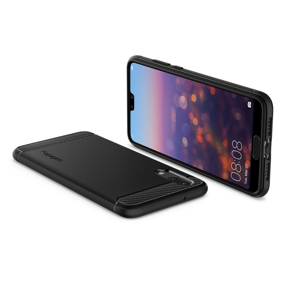 Spigen Rugged Armor black Huawei P20 / 2