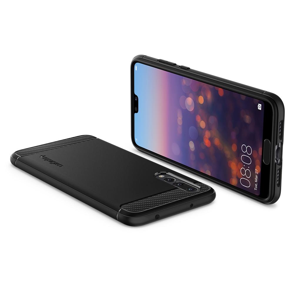 Spigen Rugged Armor black Huawei P20 Plus / 2