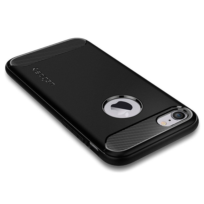 Spigen Rugged Armor black Apple iPhone 7 / 9
