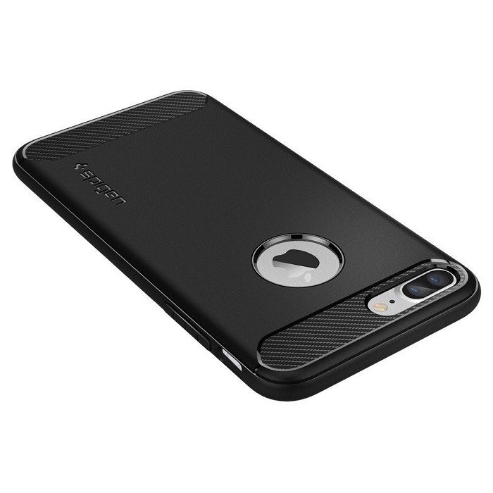 Spigen Rugged Armor black Apple iPhone 8 Plus / 8