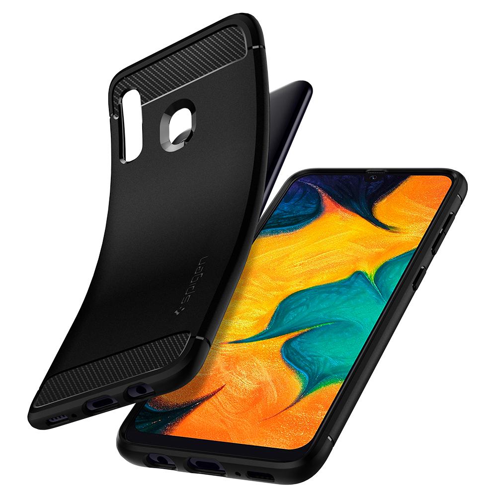 Spigen Rugged Armor black Samsung Galaxy A30 / 3