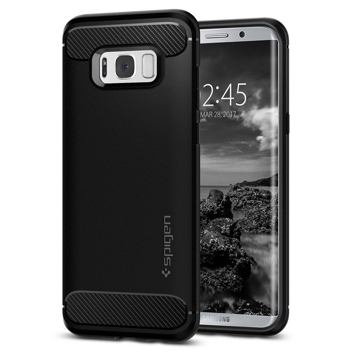 Spigen Rugged Armor black Samsung Galaxy S8 Plus