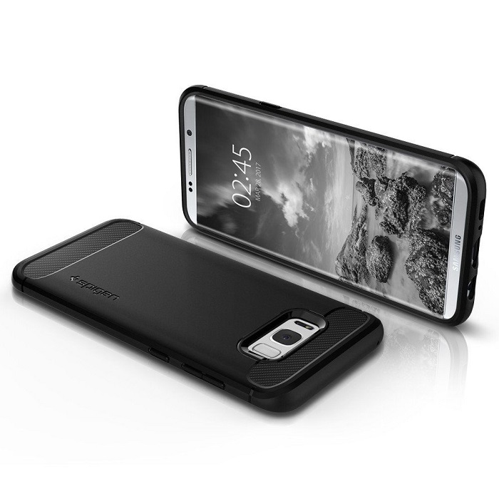 Spigen Rugged Armor black Samsung Galaxy S8 Plus / 6