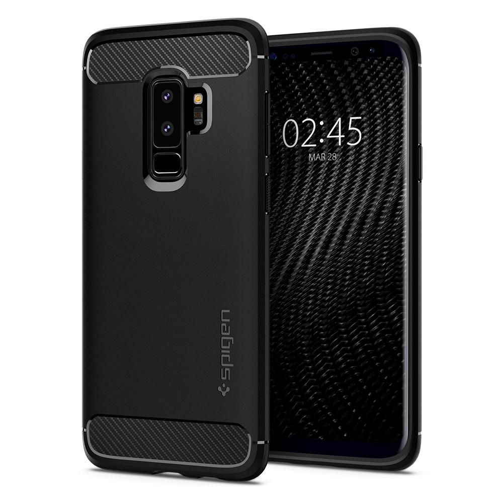 Spigen Rugged Armor black Samsung Galaxy S9 Plus