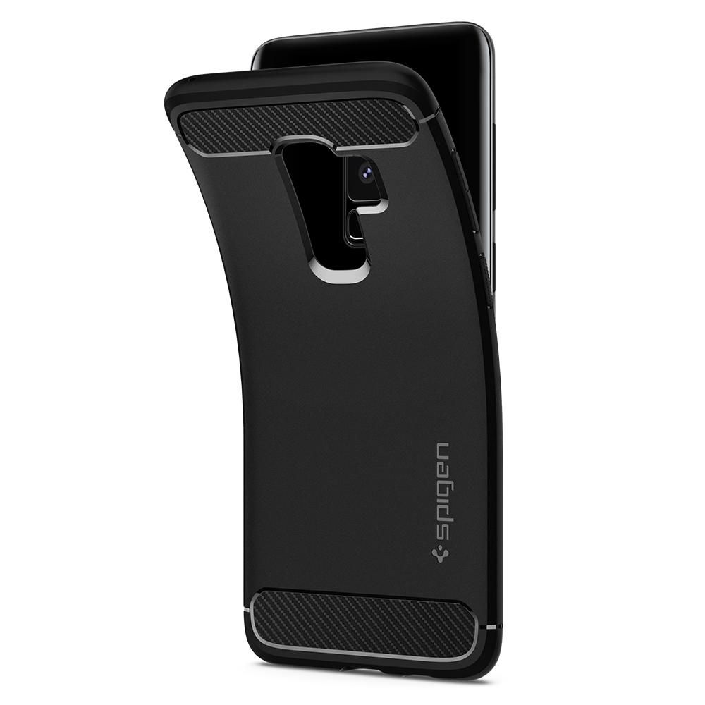 Spigen Rugged Armor black Samsung Galaxy S9 Plus / 5