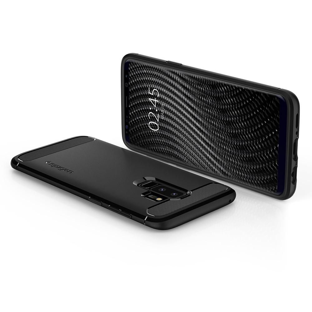 Spigen Rugged Armor black Samsung Galaxy S9 Plus / 6