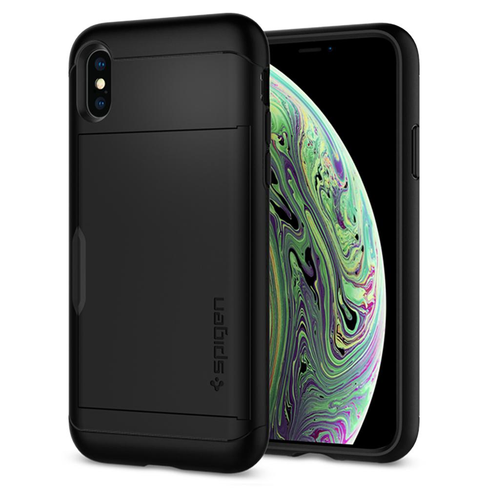 Spigen Slim Armor CS black Apple iPhone XS / 2