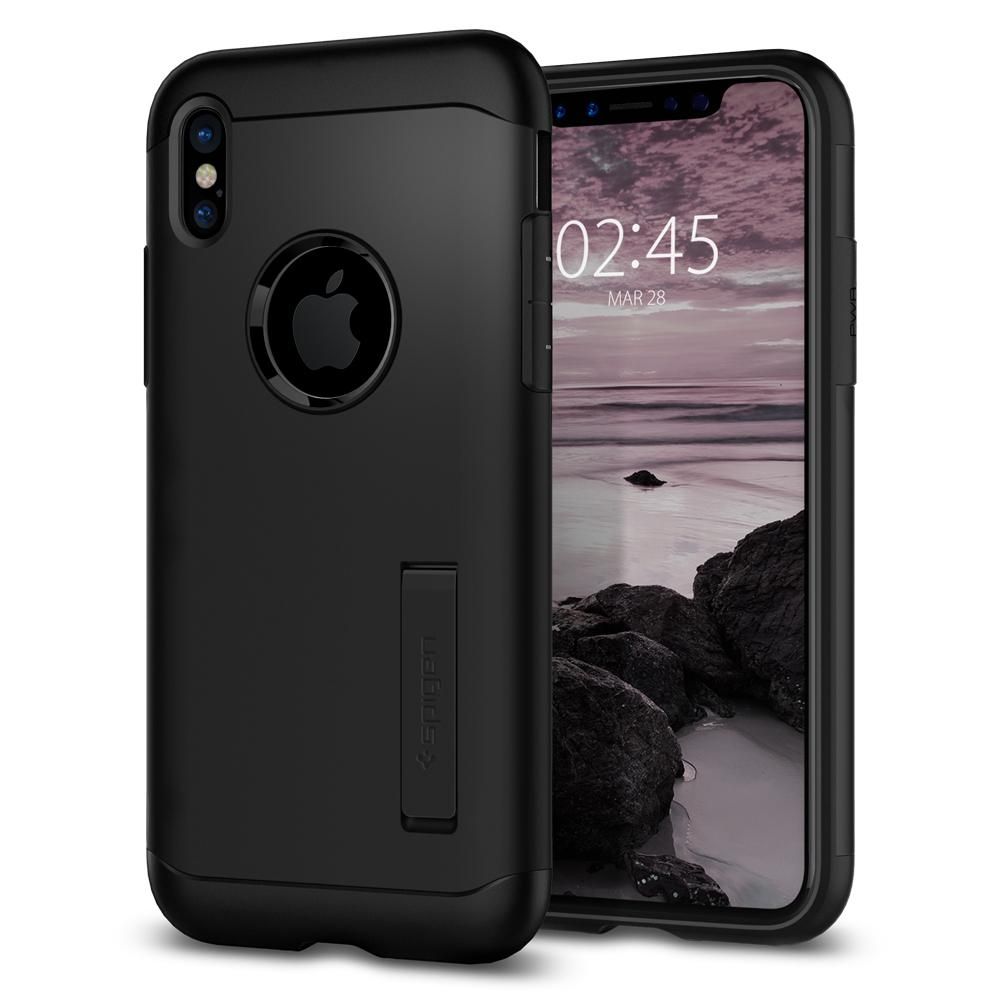 Spigen Slim Armor black Apple iPhone XS