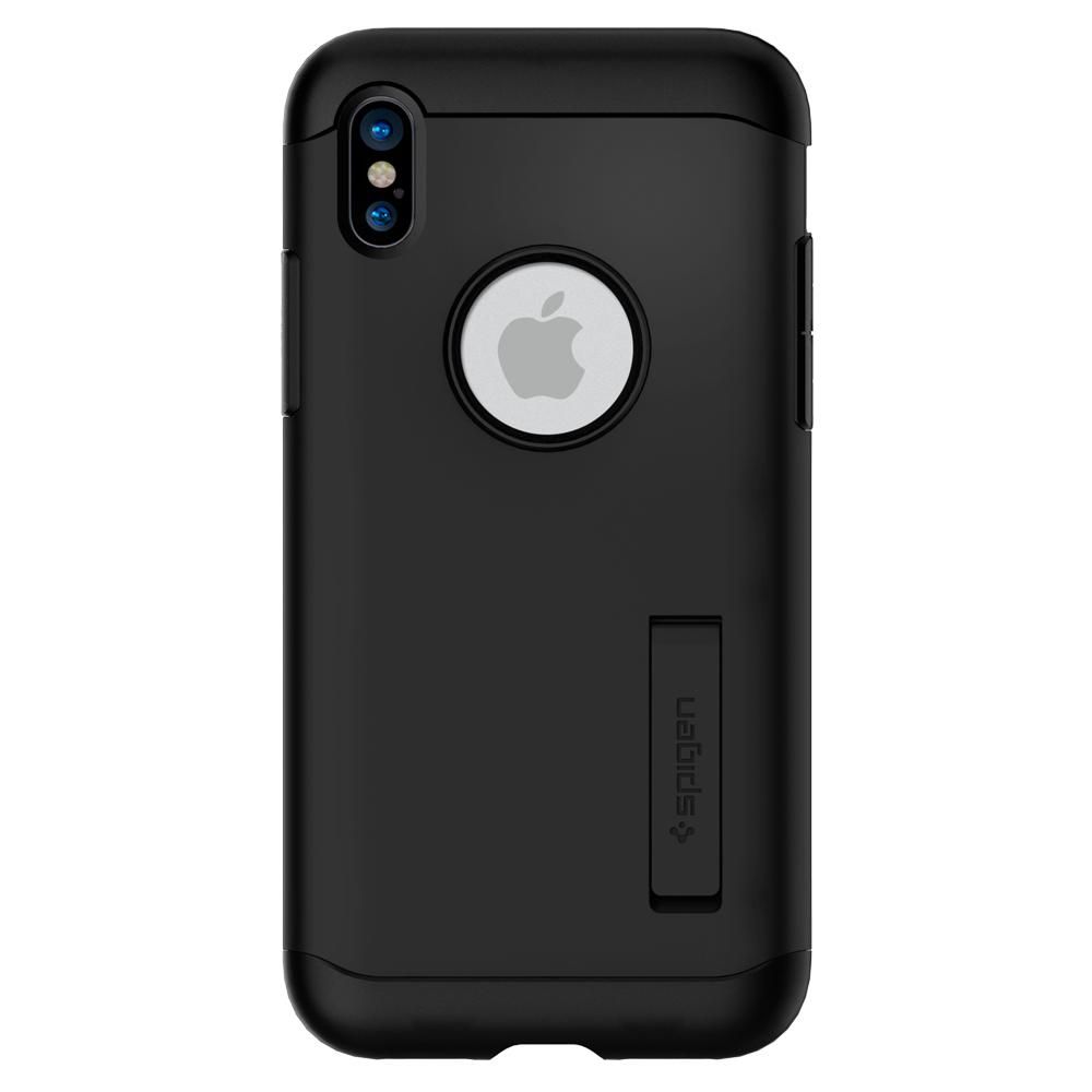 Spigen Slim Armor black Apple iPhone XS / 2