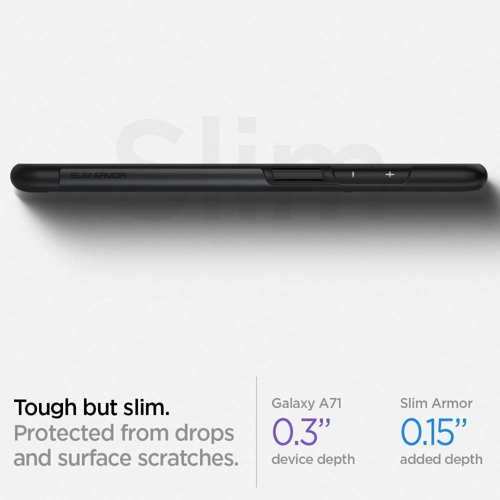 Spigen Slim Armor Galaxy A51 Metal Slate Samsung Galaxy A51 / 6