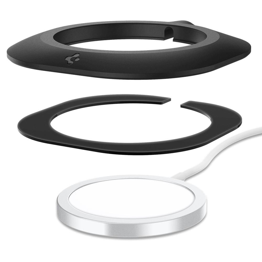 Spigen stojak na �adowark� MagFit PAD do Apple MagSafe czarny / 3