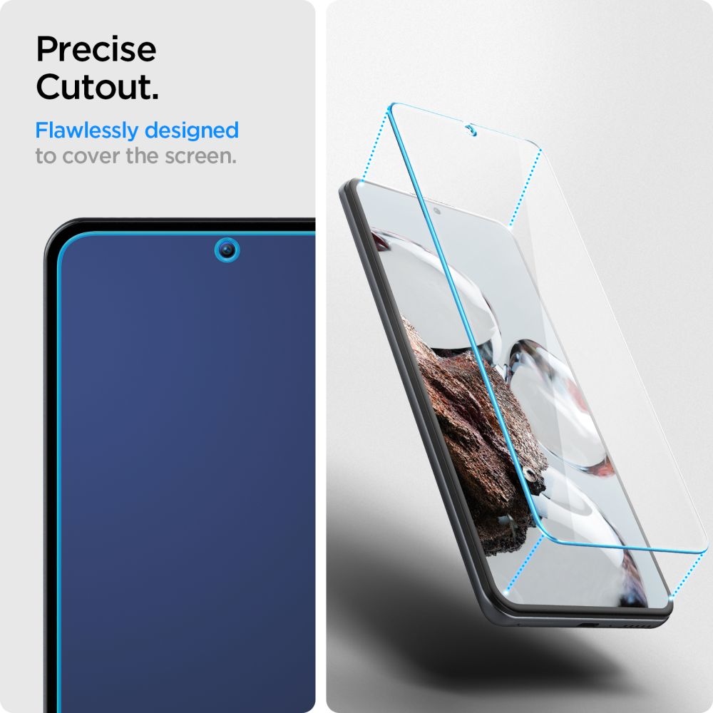 Spigen szk�o hartowane Glas.Tr Slim 2-Pack Xiaomi 12T Pro / 7