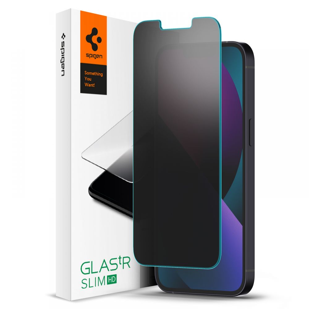Spigen szk�o hartowane Glas.Tr Slim Privacy Apple iPhone 13 Mini