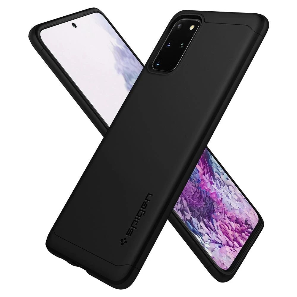 Spigen Thin Fit Classic Galaxy S20+ Plus Czarne Samsung Galaxy S20 Plus / 2