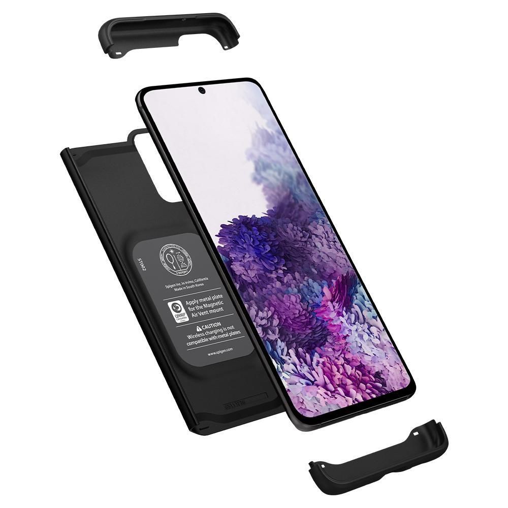 Spigen Thin Fit Classic Galaxy S20+ Plus Czarne Samsung Galaxy S20 Plus / 4