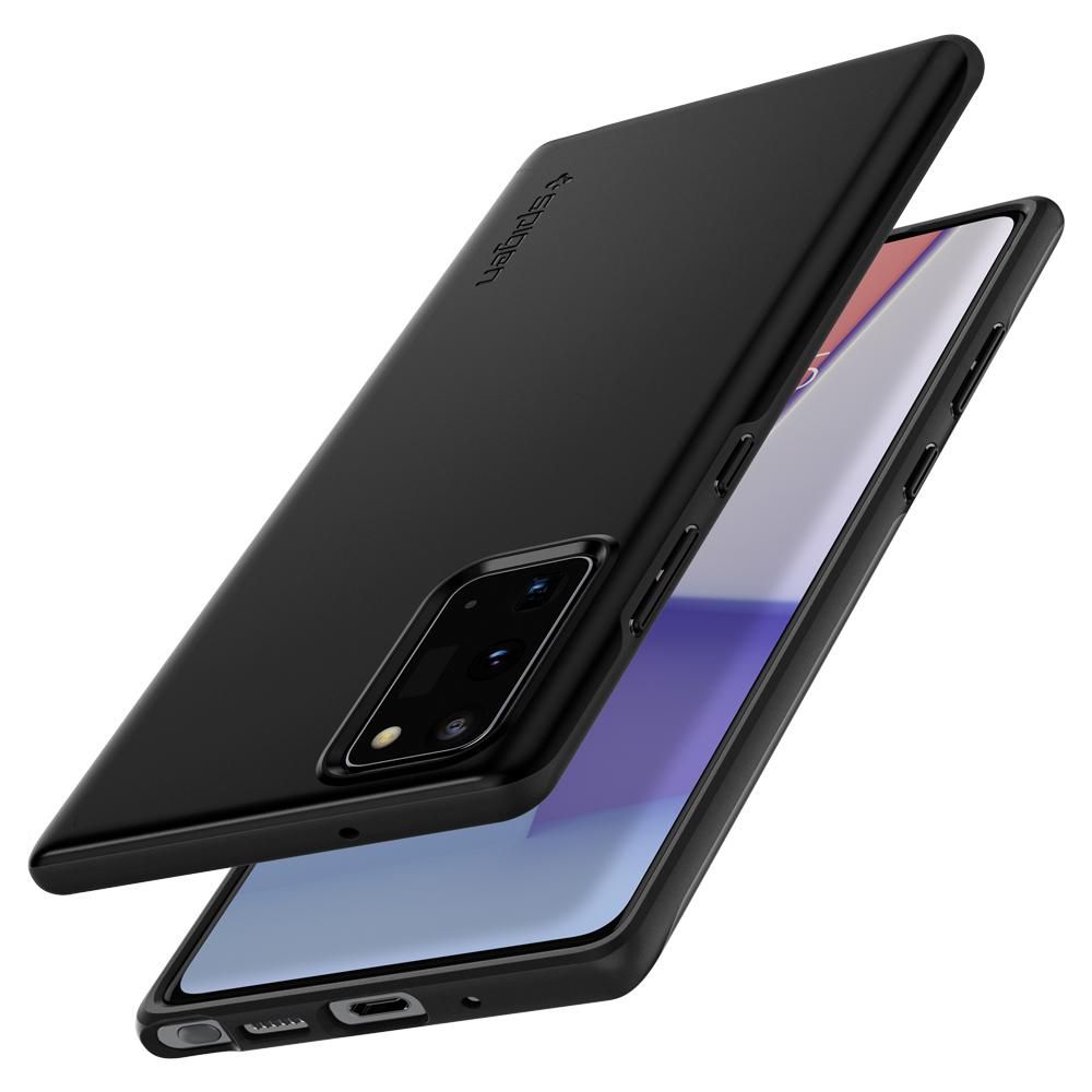 Spigen Thin Fit Czarne Samsung Galaxy Note 20 / 6