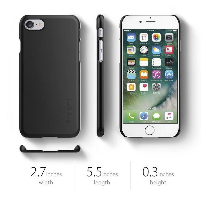 Spigen Thin Fit black Apple iPhone 7 / 11