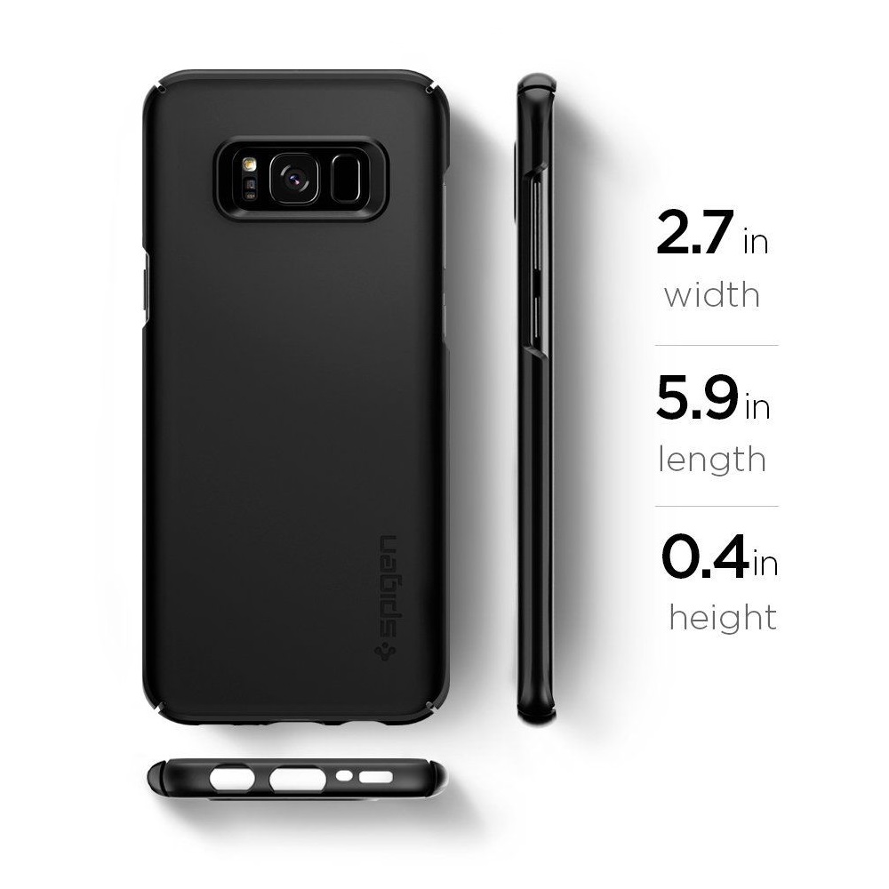 Spigen Thin Fit black Samsung Galaxy S8 Plus / 4