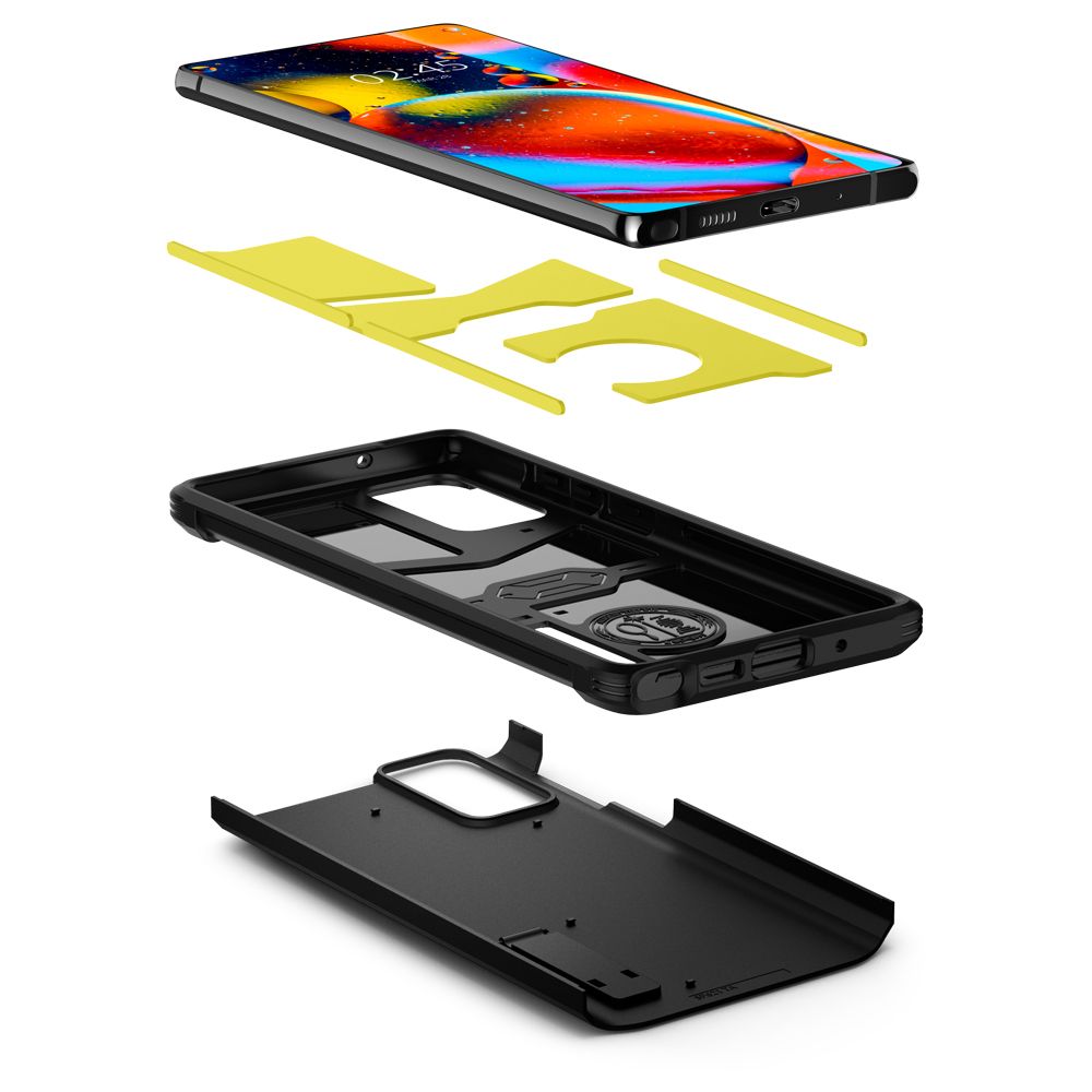 Spigen Tough Armor Czarne Samsung Galaxy Note 20 / 5