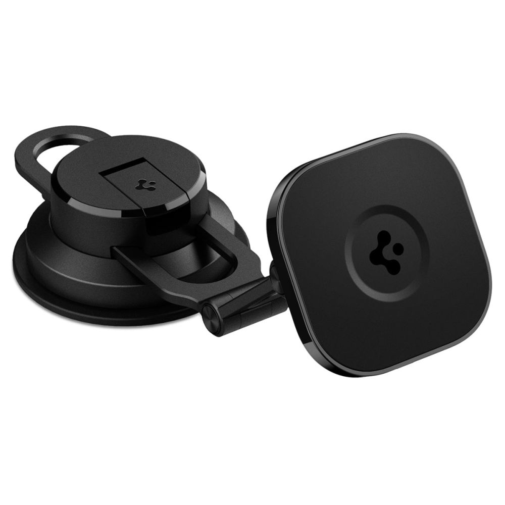 Spigen uchwyt samochodowy ITS35-3 Onetap Magnetic Magsafe Windshield & Dashboard Car Mount black / 11