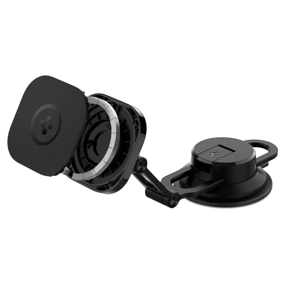 Spigen uchwyt samochodowy ITS35-3 Onetap Magnetic Magsafe Windshield & Dashboard Car Mount black / 7