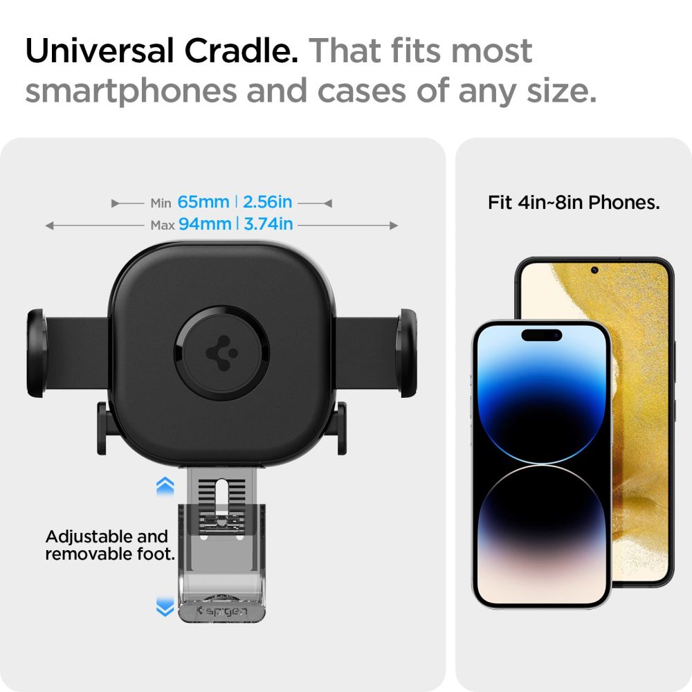 Spigen uchwyt samochodowy UTS12 Onetap Universal Vent Car Mount black / 7