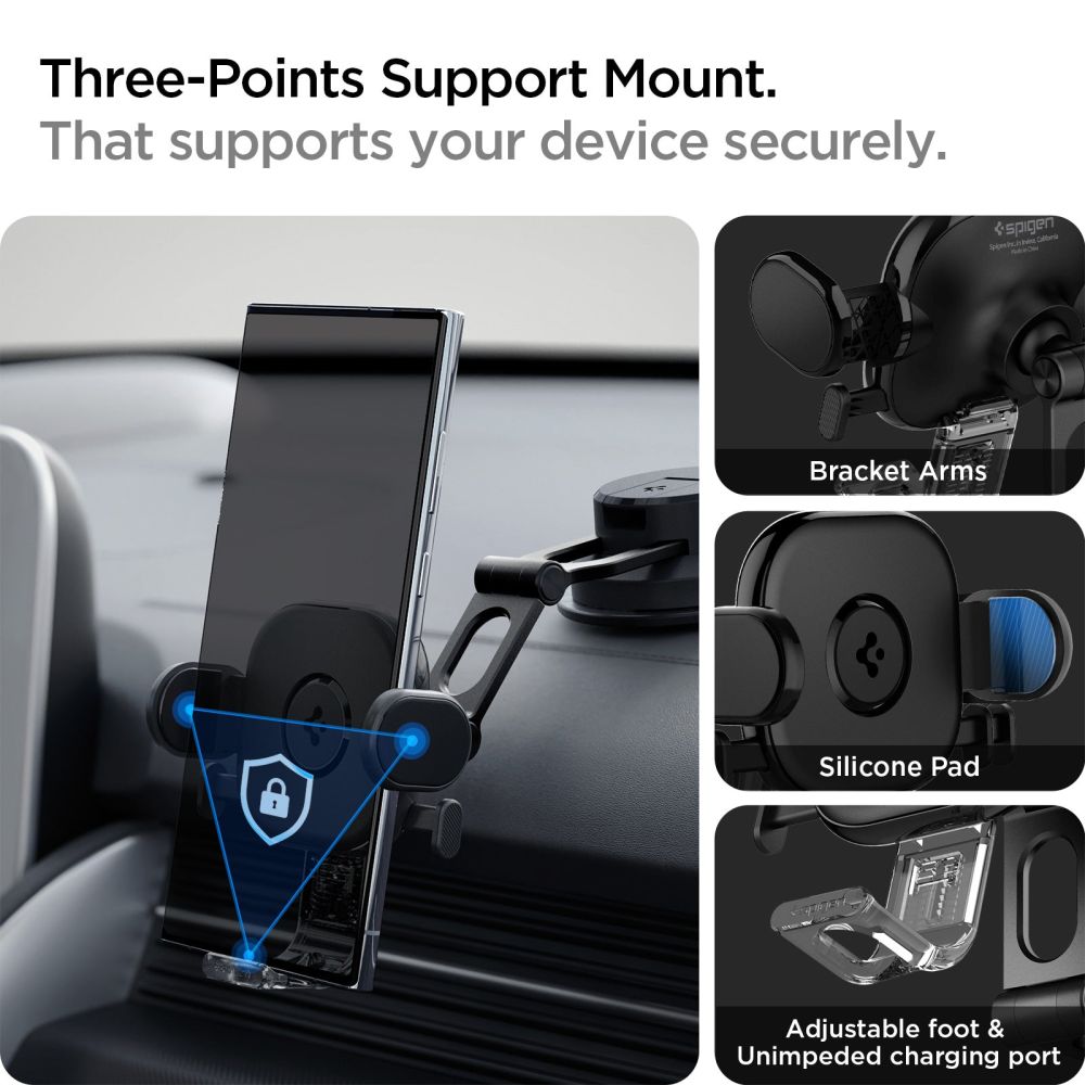 Spigen uchwyt samochodowy UTS35 Onetap Universal Vent Car Mount black / 6