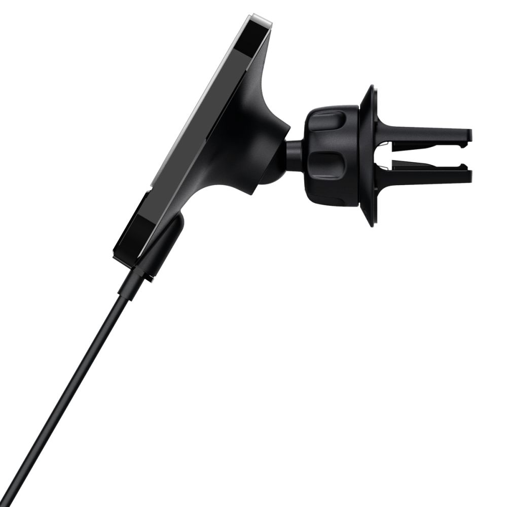 Spigen uchwyt samochodowy z �adowark� ITM12W Onetap Pro 3 Magnetic Magsafe Vent Car Mount Wireless Charger black / 5