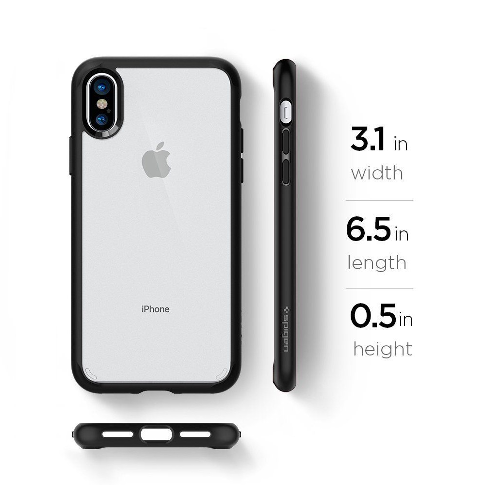 Spigen Ultra Hybrid black Apple iPhone 12 Pro Max / 8