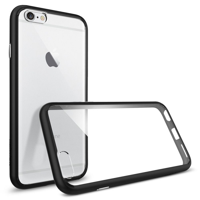 Spigen Ultra Hybrid black Apple iPhone 6 / 4