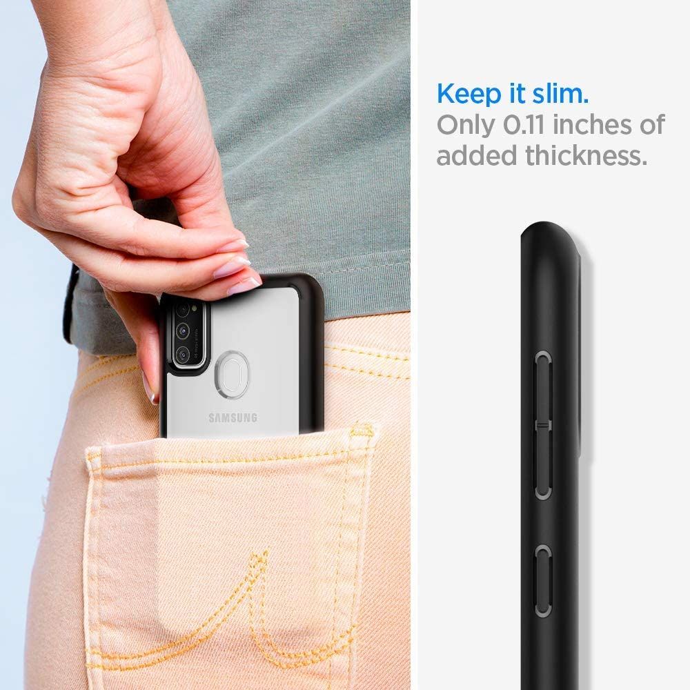 Spigen Ultra Hybrid Galaxy M21 Czarne Samsung Galaxy M21 / 6