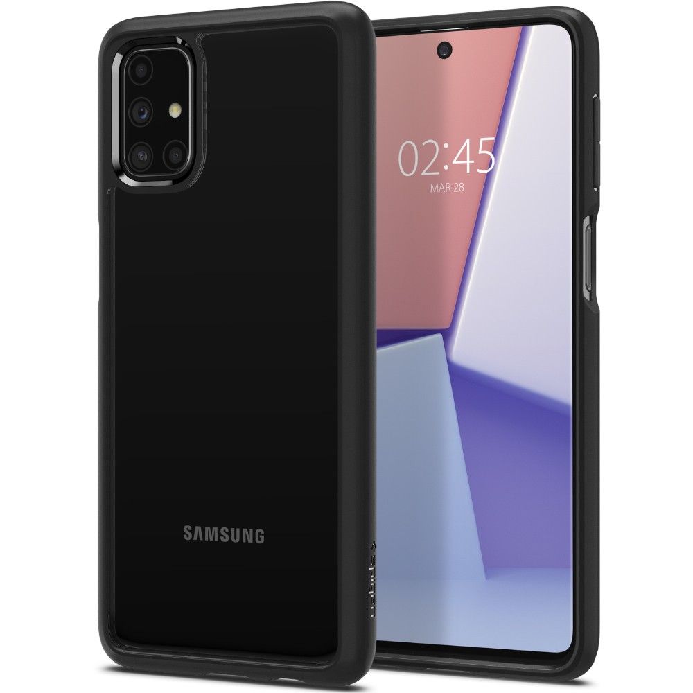 Spigen Ultra Hybrid Galaxy M31s Czarne Samsung Galaxy M31s