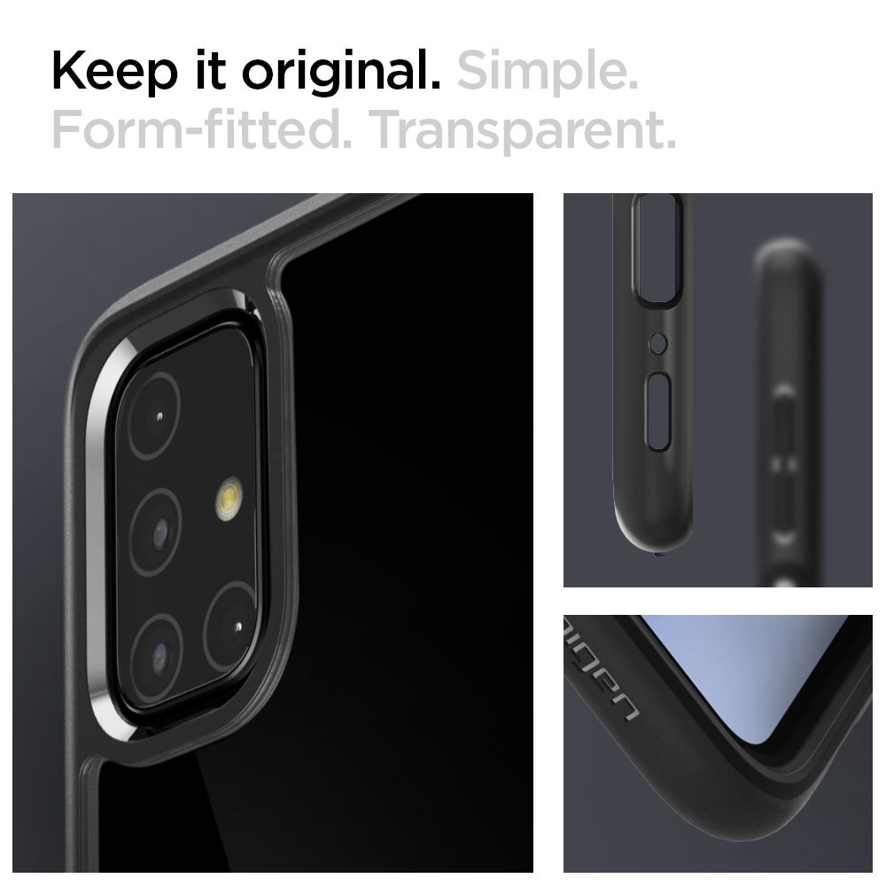 Spigen Ultra Hybrid Galaxy M31s Czarne Samsung Galaxy M31s / 2