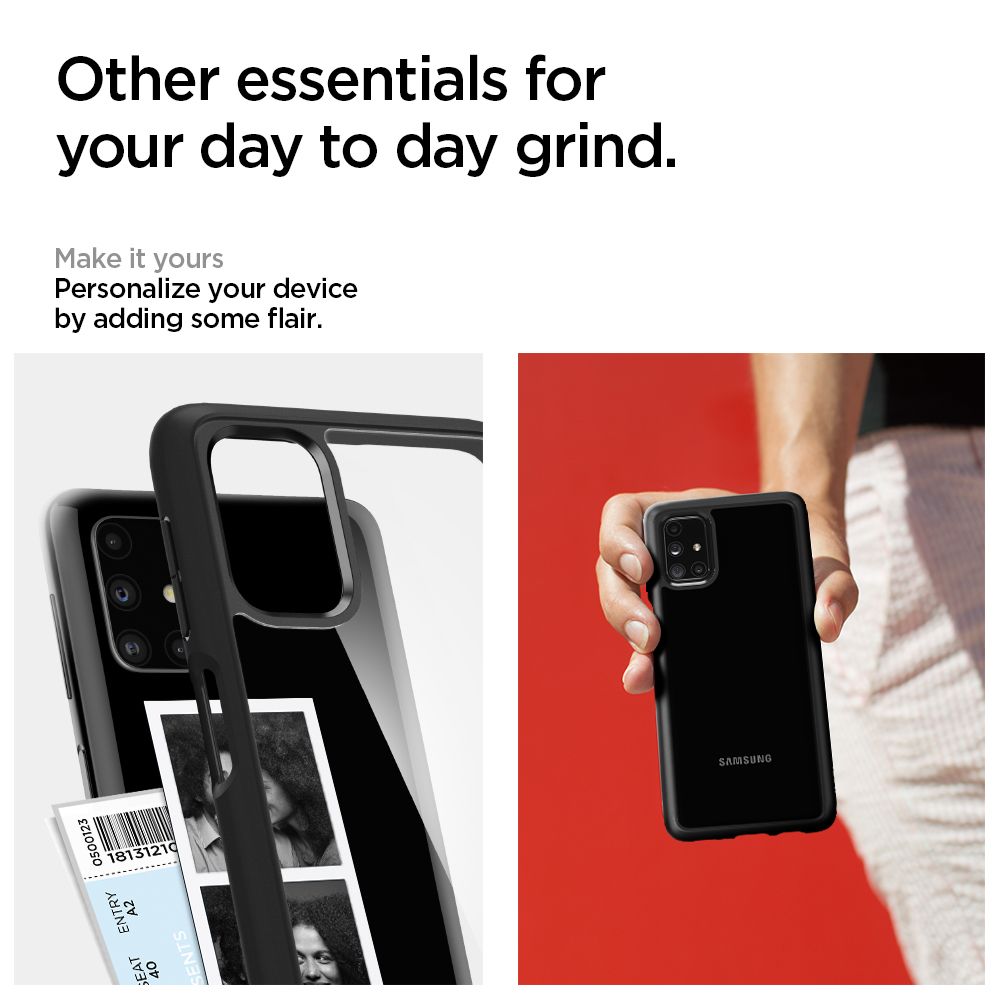 Spigen Ultra Hybrid Galaxy M31s Czarne Samsung Galaxy M31s / 6