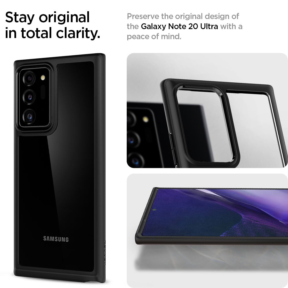 Spigen Ultra Hybrid Galaxy Note 20 Ultra Czarne Samsung Galaxy Note 20 Ultra / 11