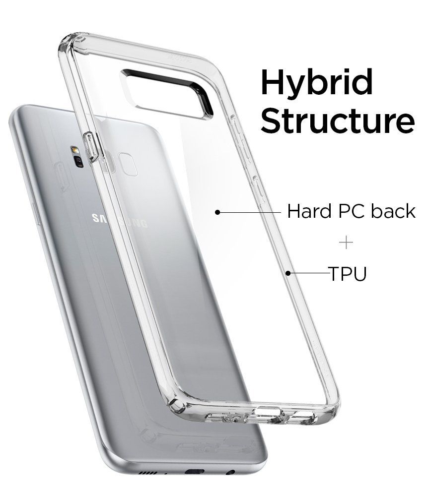 Spigen Ultra Hybrid Galaxy S8 Crystal Przeroczyste Samsung Galaxy S8 / 5
