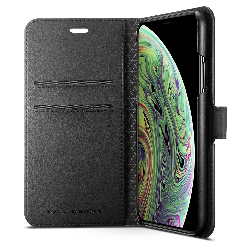 Spigen Wallet S black Apple iPhone XS / 4