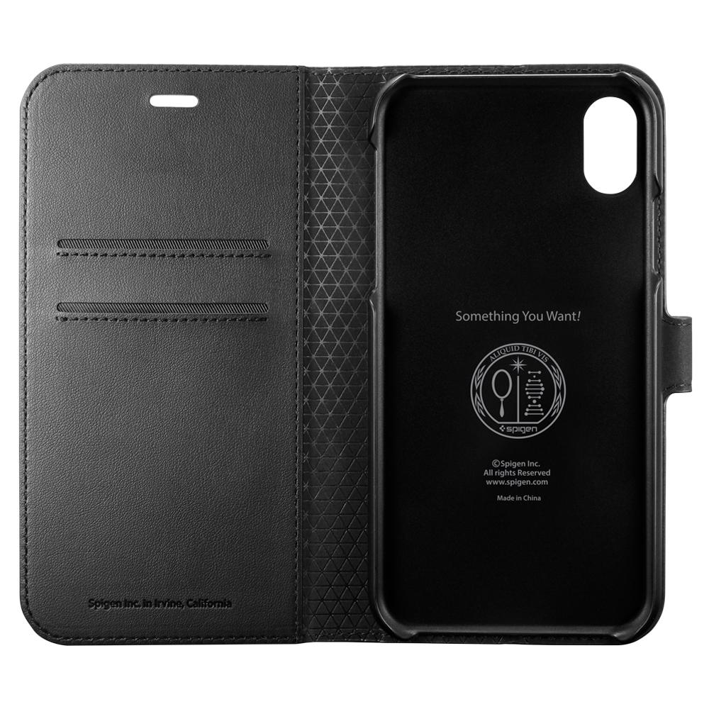 Spigen Wallet S black Apple iPhone XR / 6